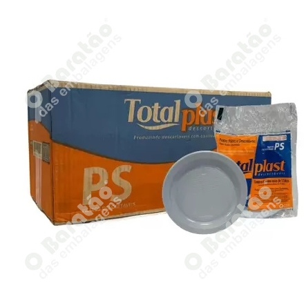 PRATO PR-15 BRANCO TOTALPLAST
