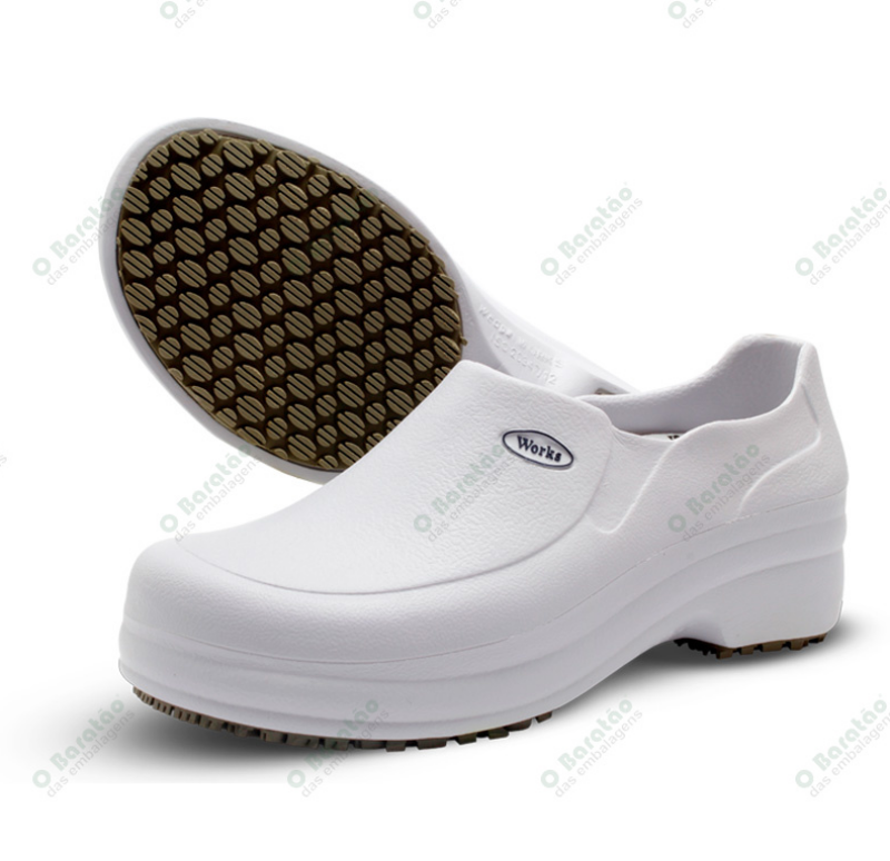 SAPATO BRANCO BB65 N° 38 SOFT EPI