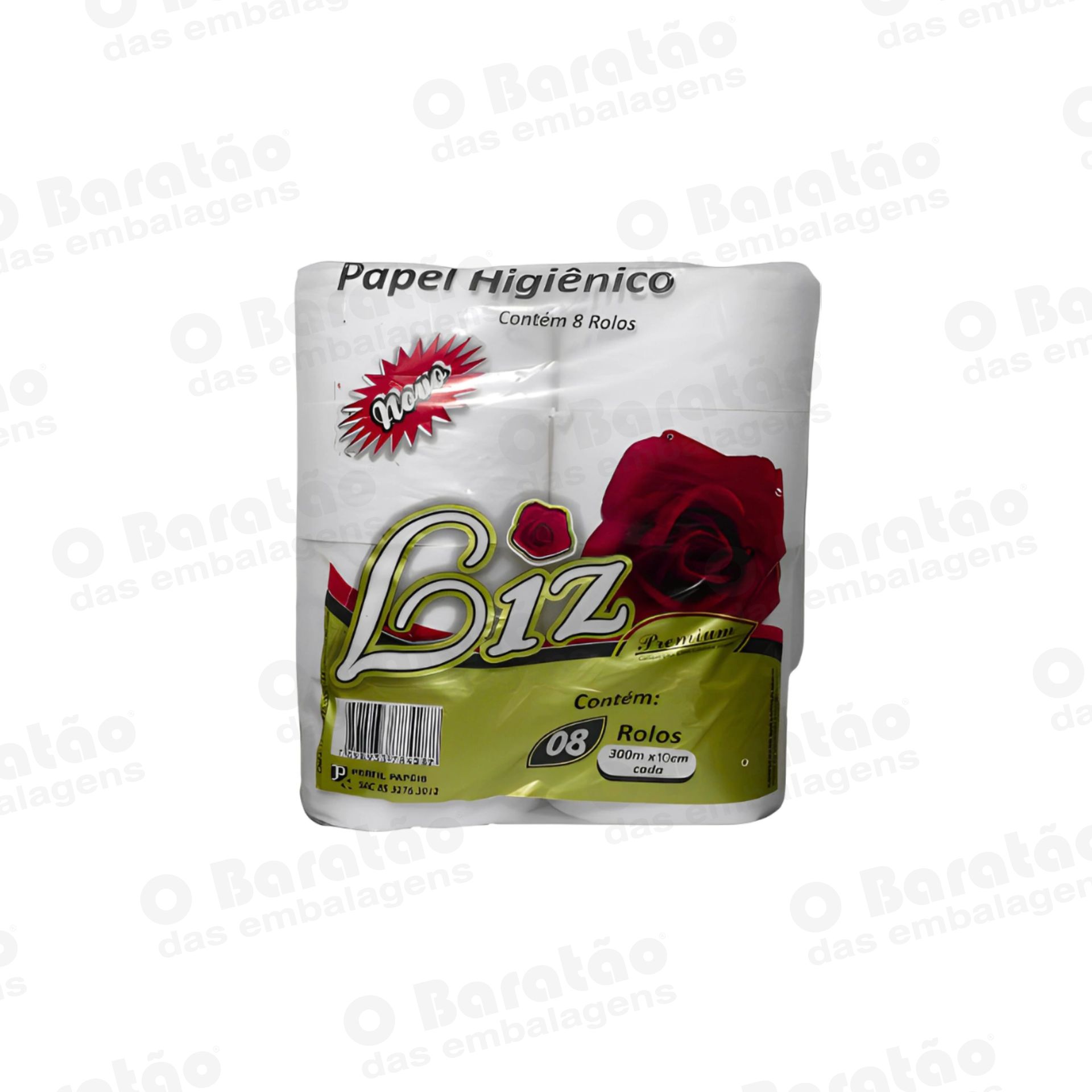 PAPEL HIGIENICO 300M LIZ BRANCO