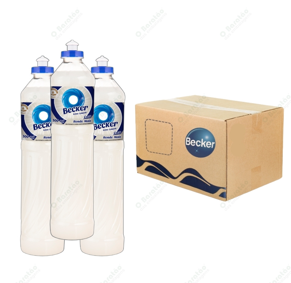 DETERGENTE 500ML COCO BECKER