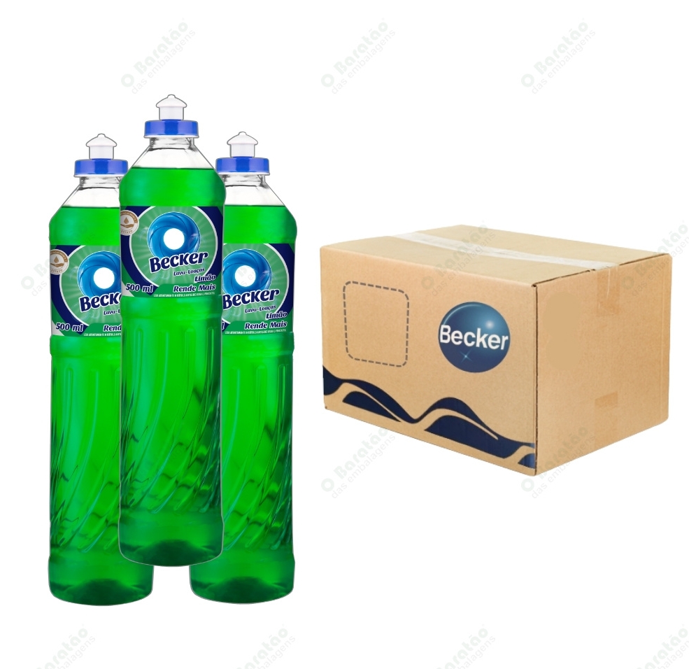 DETERGENTE 500ML LIMAO BECKER