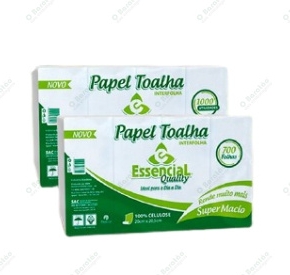 PAPEL TOALHA 100 CEL ESSENCIAL QUALITY