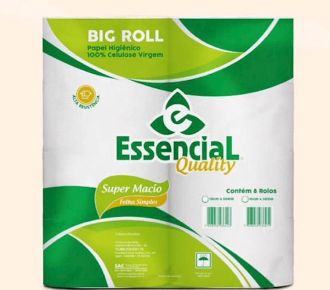 PAPEL HIGIENICO 200M 100% QUALITY ESSEN