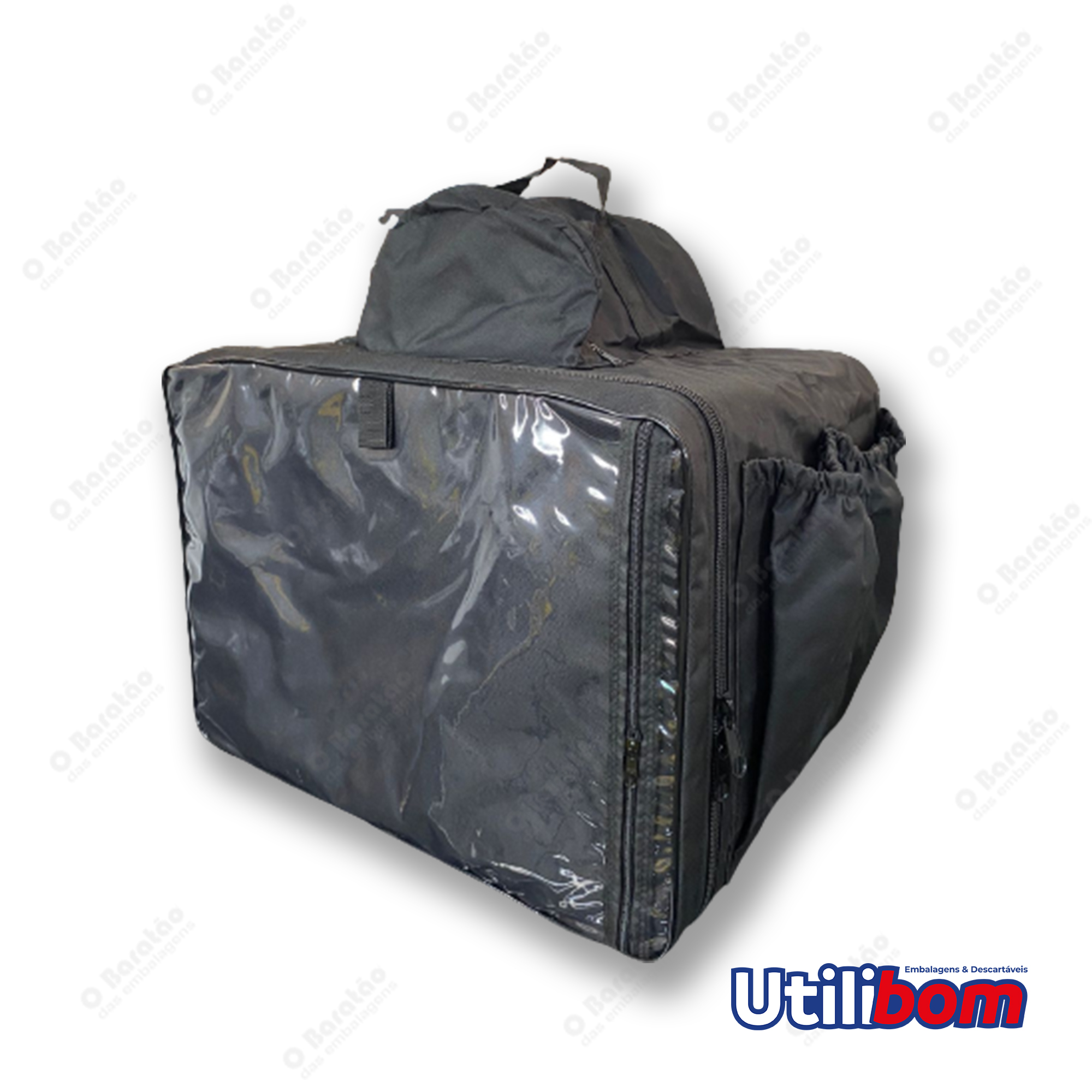 MOCHILA VM MOTOBOY C/ BOLSO SUP UTILIBOM