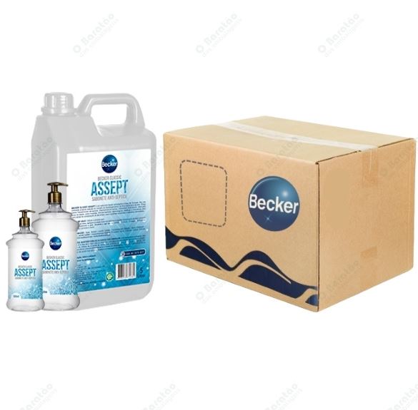 SABONETE ANTI-SEPTICO 01LT BECKER