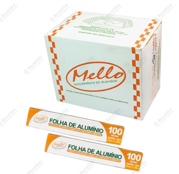ROLO ALUMINIO 30X100M MELLO