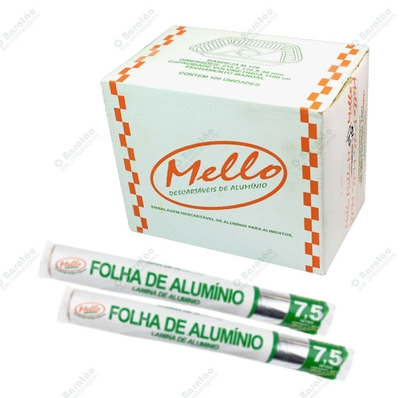 FILME P/ ASSADOS E CHURR. 45X7,5M MELLO