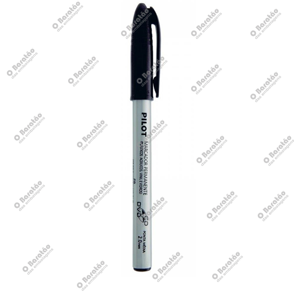 MARCADOR CD/DVD PRETO PILOT PERMANENTE