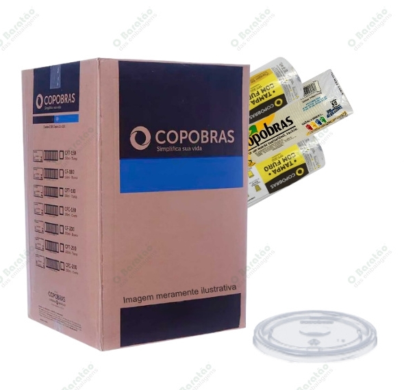 TAMPA 120ML P/ COPO TERMICO C/50