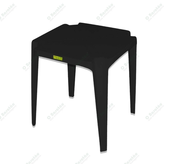 MESA PRETA TOPPLAST