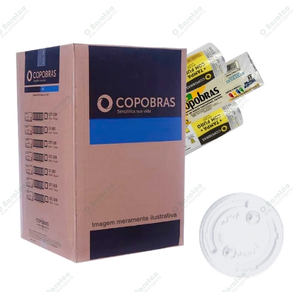 TAMPA 550ML PP S/ FURO COPOBRAS