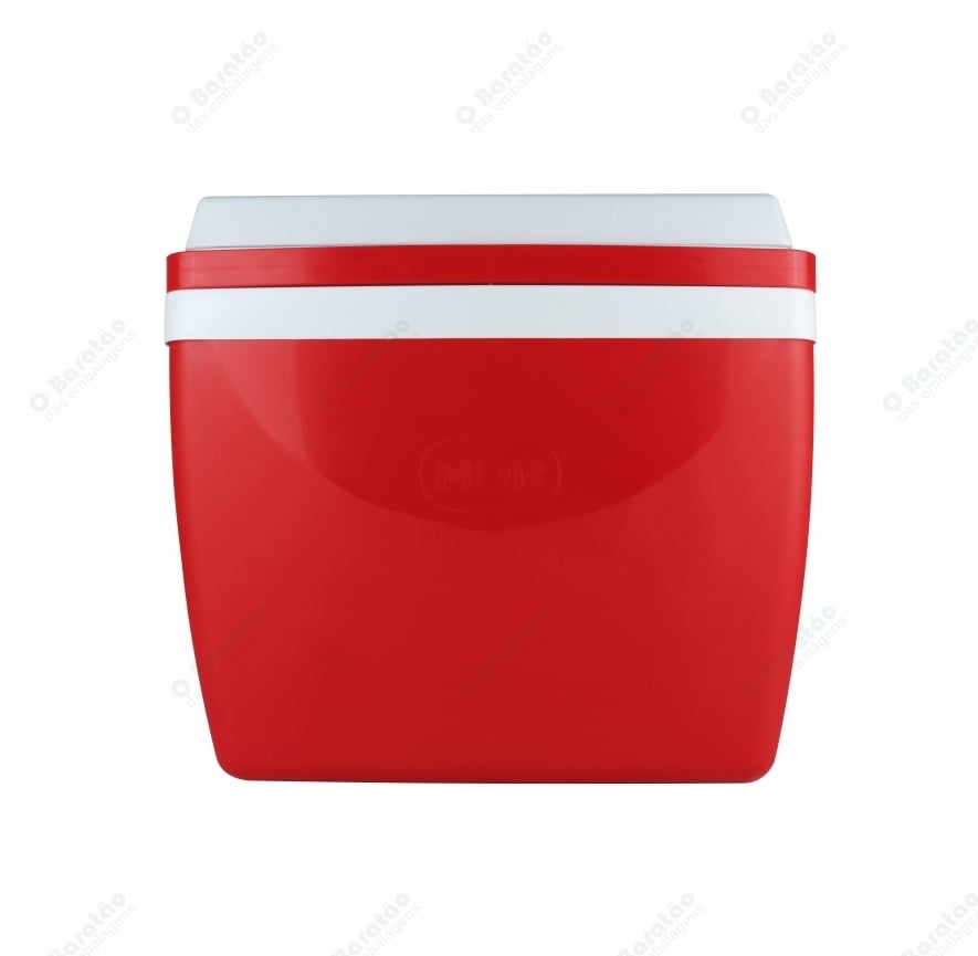 CAIXA TERMICA 34 L VERMELHO MOR