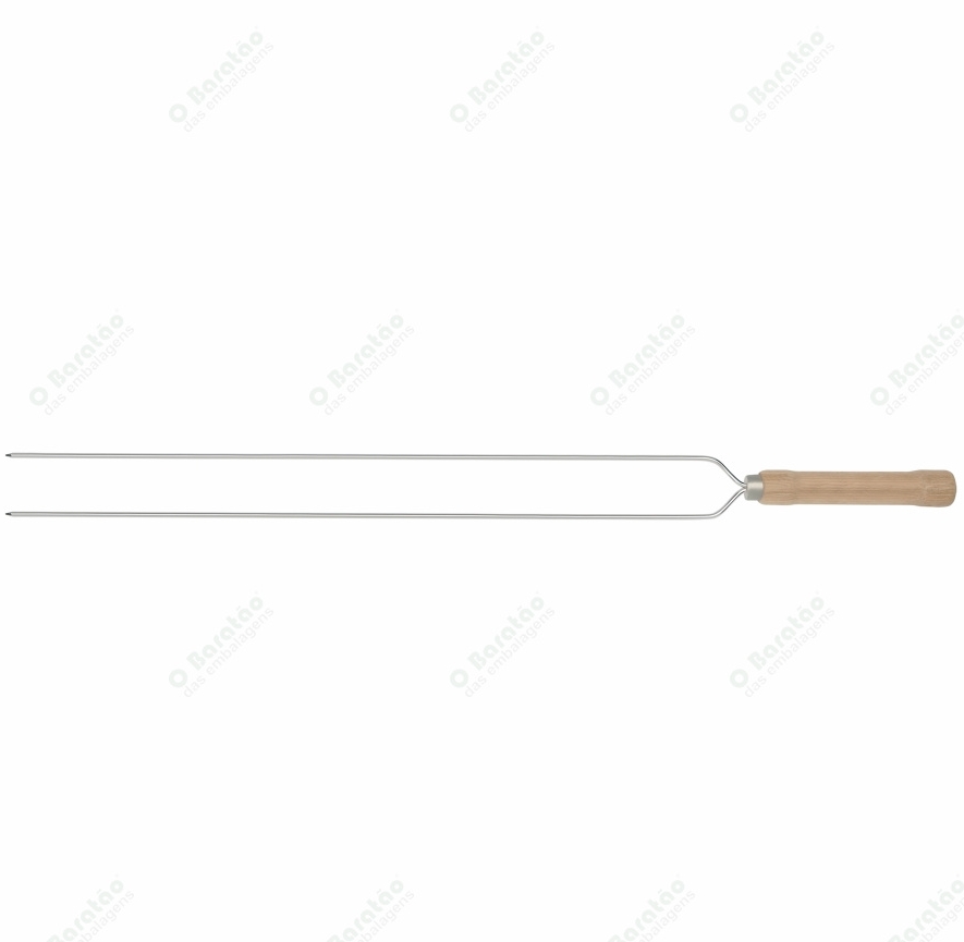 ESPETO DUPLO 65 CM MOR