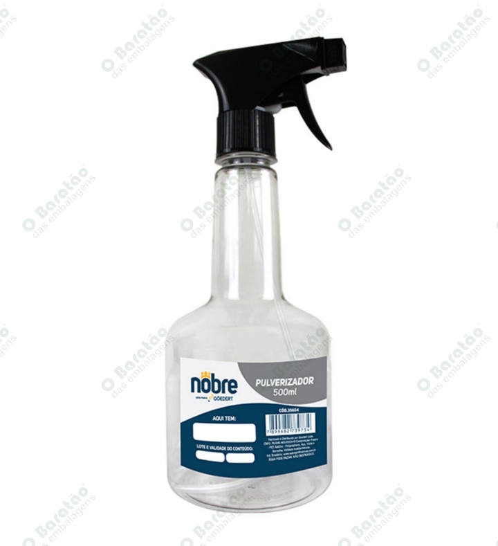 PULVERIZADOR PLAST 500ML NOBRE