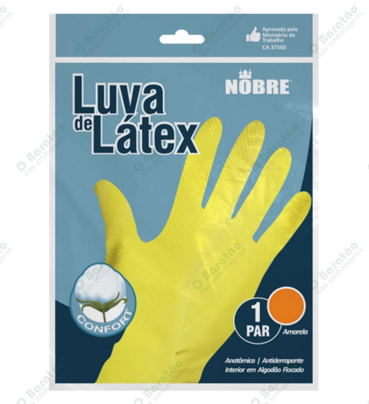 LUVA MULT USO P C/ 02 UN NOBRE