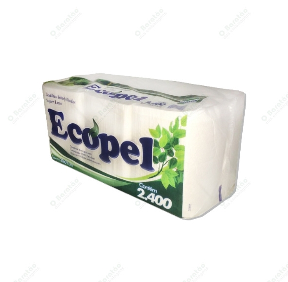 PAPEL TOALHA BRANCO ECOPEL C/ 2400 FLS