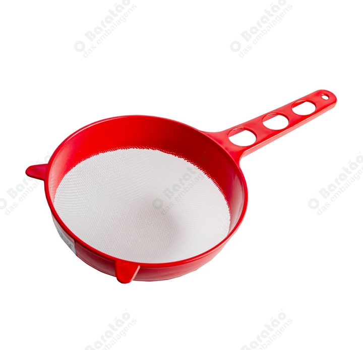 PENEIRA PLAST 15 CM VERM ARCA PLAST