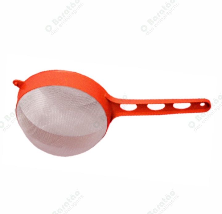 PENEIRA PLAST 18 CM VERM ARCA PLAST