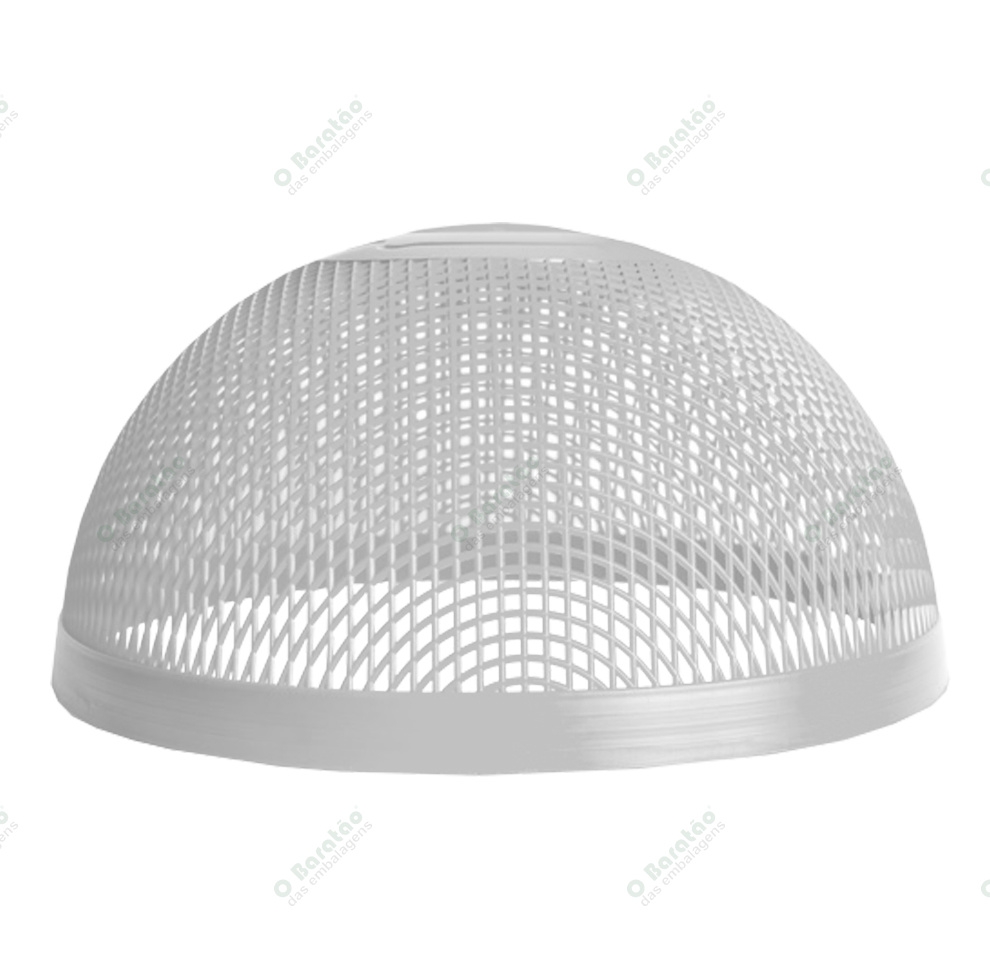 TAMPA P/BOLO GRANDE BRANCO ARCA PLAST