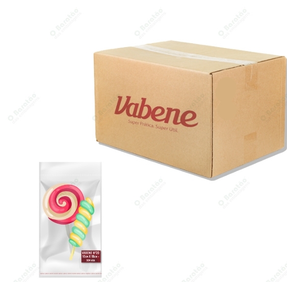 SACO ADESIVADO N°20 10X15 VABENE