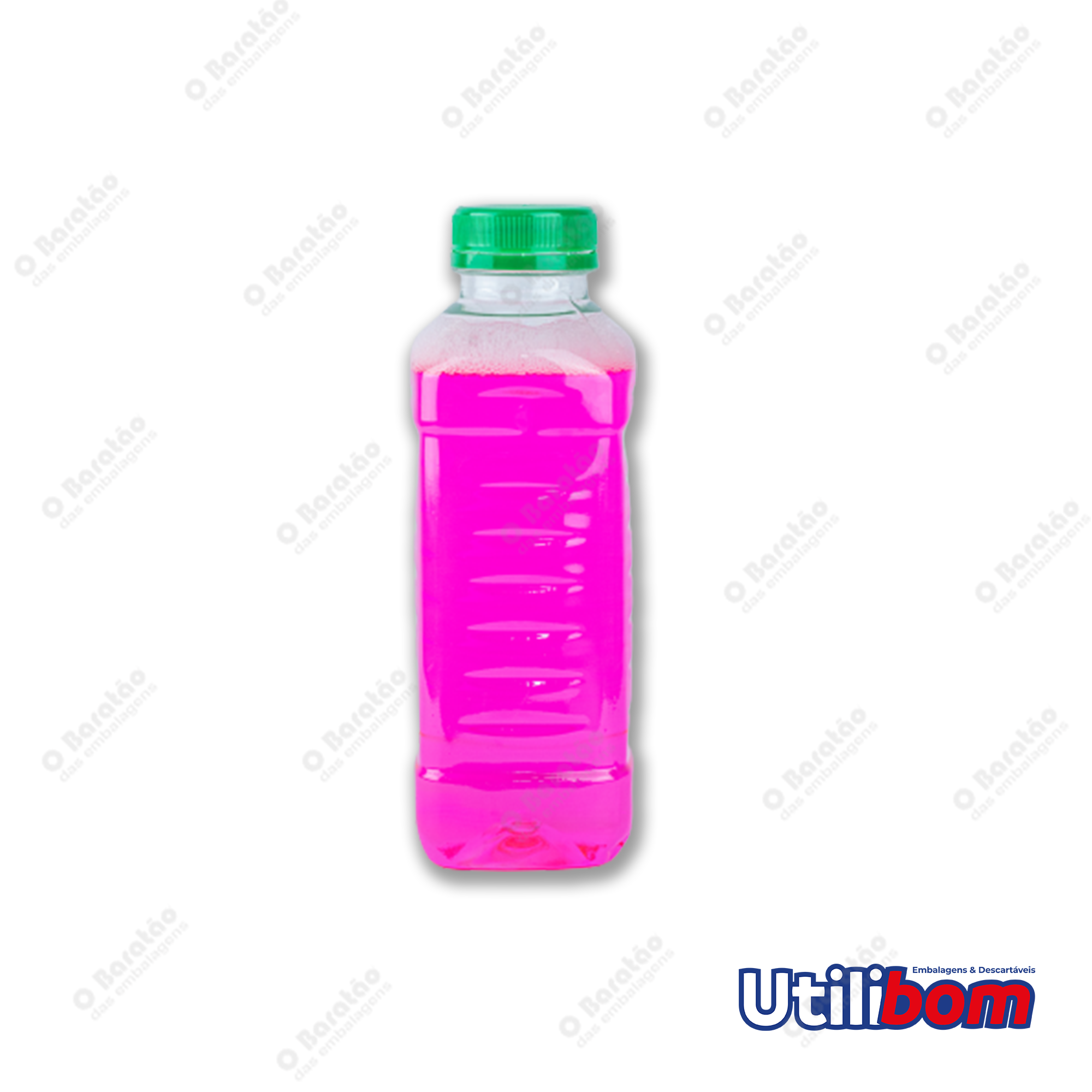 GARRAFA 500 ML PET C/ TP UTILIBOM