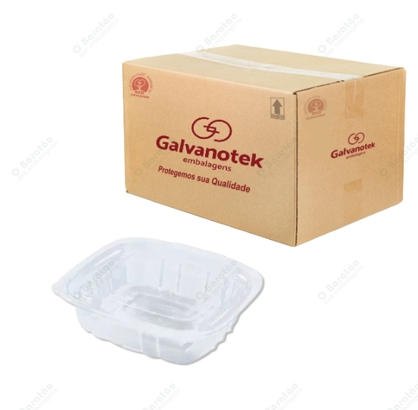 POTE C/ TAMPA PET GA 95 240ML CRISTAL