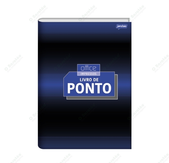 LIVRO DE PONTO 50FLS JANDAIA