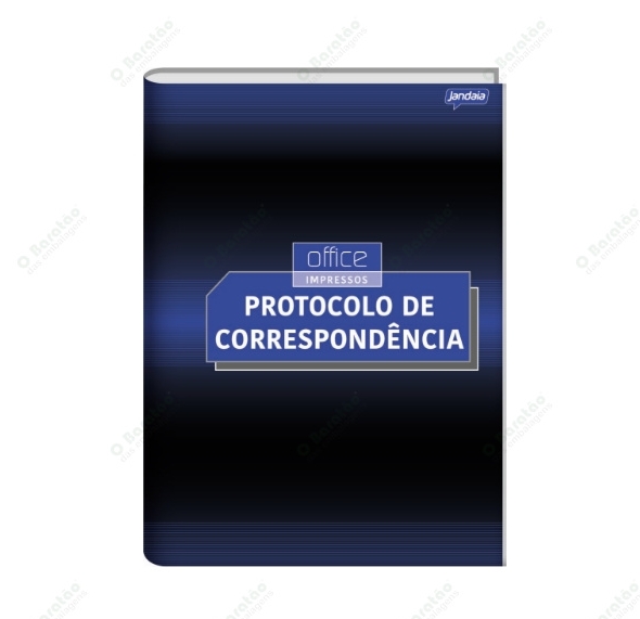 LIVRO REGISTRO PROTOCOLO 104FLS JANDAIA
