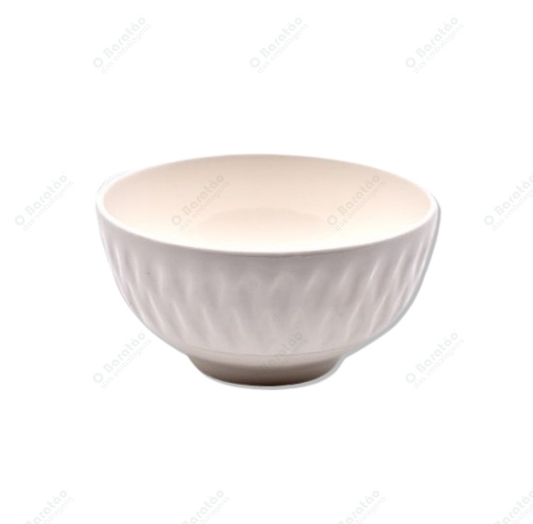 BOWL EM PORCELANA BRANCO