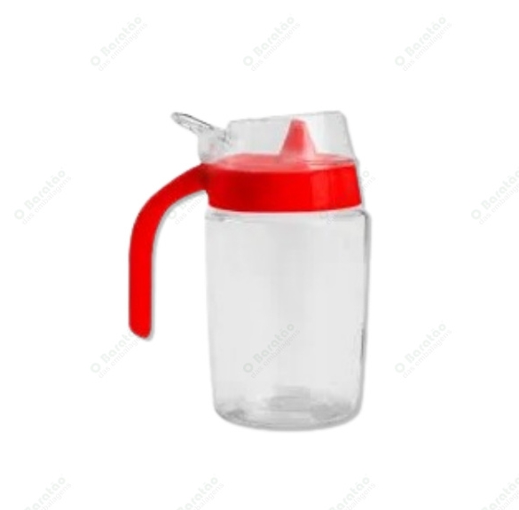 GARRAFA P/AZEITE 300 ML VERMELHA