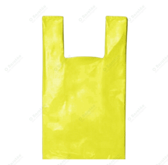 SACOLA P MIL AMARELA 29X44 IMPLASVERDE