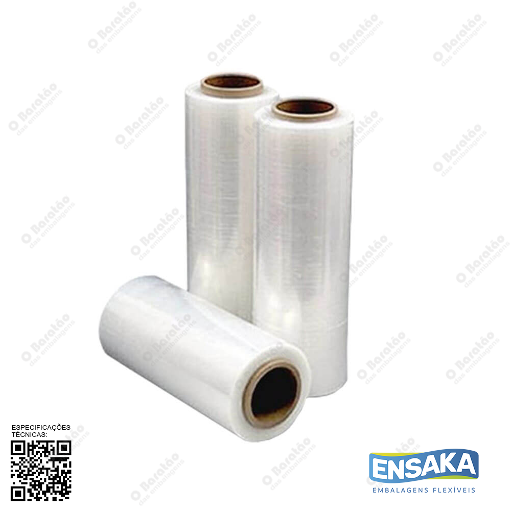 FILME STRETCH 50CMX0,25MM X 435MT ENSAKA