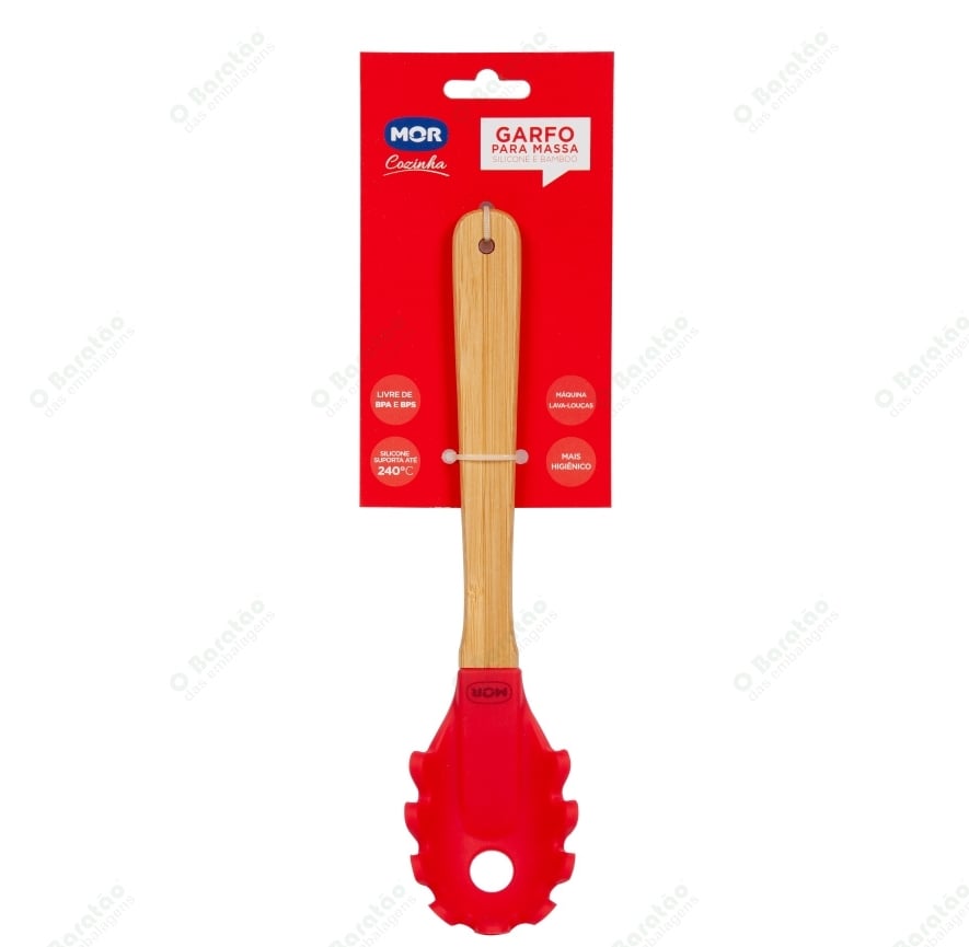 GARFO P/MASSA SILICONE E BAMBOO MOR