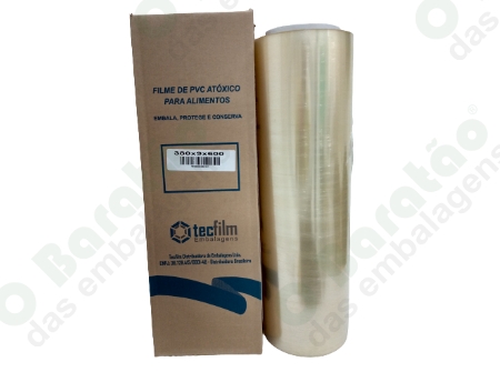 FILME PVC INSTITUCI 38X8X600MT TECFILM