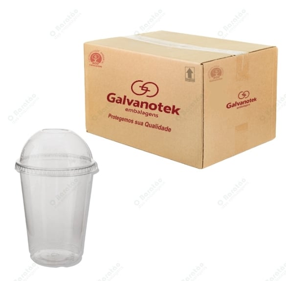 COPO 500ML G 850 C/ TAMPA BOLHA C/25 GAL