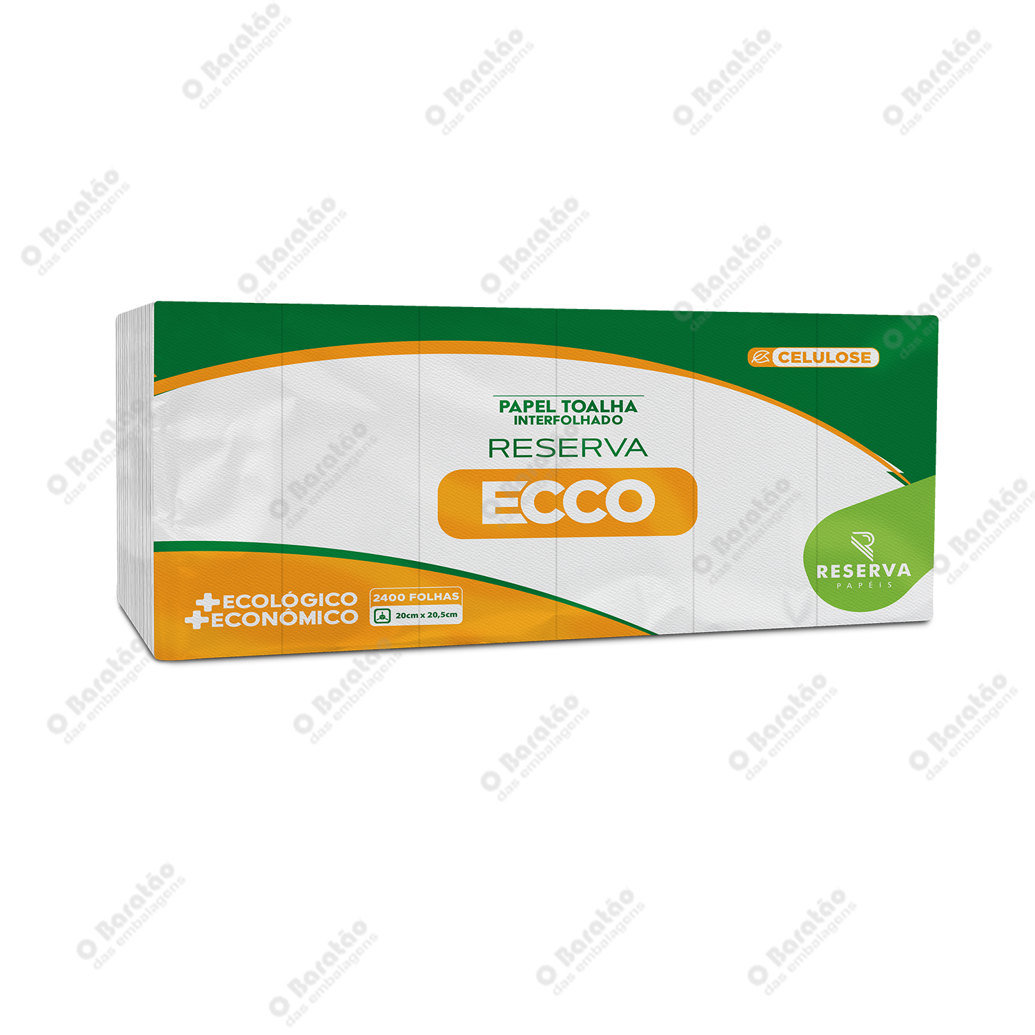 PAPEL TOALHA RESERVA ECCO 2400