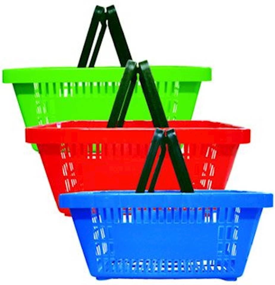 CESTO PARA SUPERMERCADO VERDE