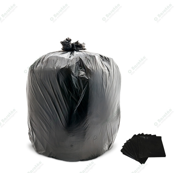 SACO LIXO 40LT 47X55 PRETO DONAPACK