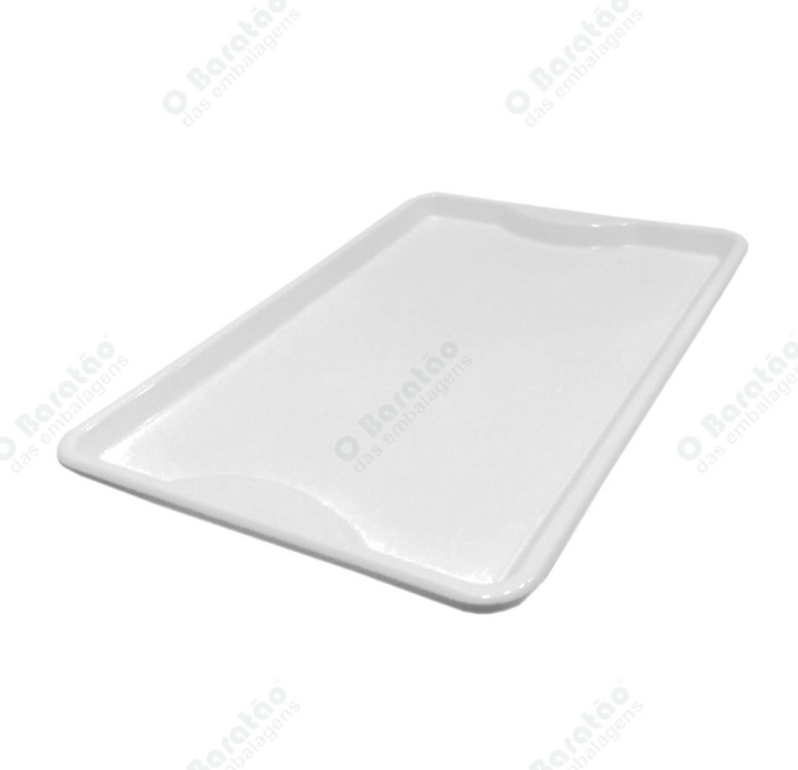 BANDEJA RETANGULAR BCO ARCA PLAST