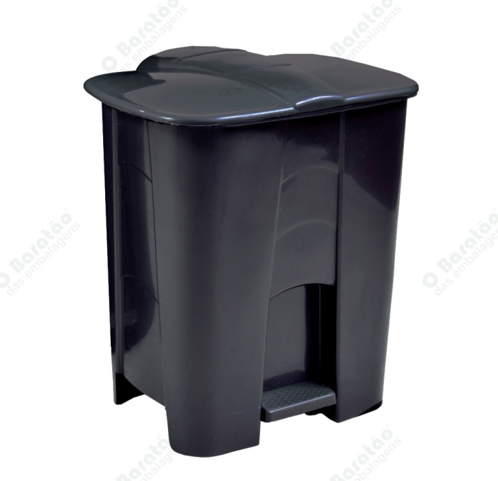 LIXEIRA RETANG C/PEDAL 14L PTA ARCAPLAST