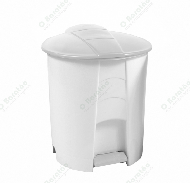 LIXEIRA REDON C/PEDAL 08L BCA ARCAPLAST