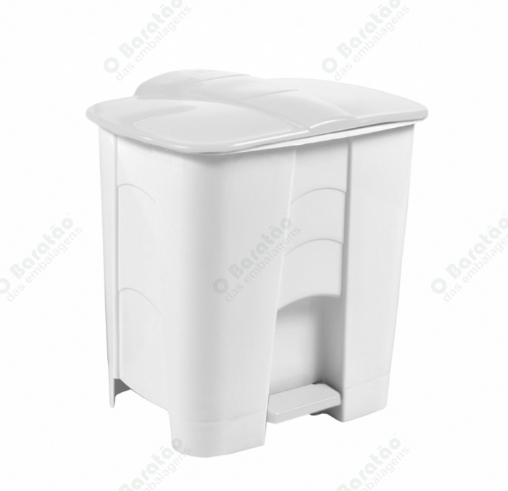 LIXEIRA RETAN C/PEDAL 08L BCA ARCAPLAST
