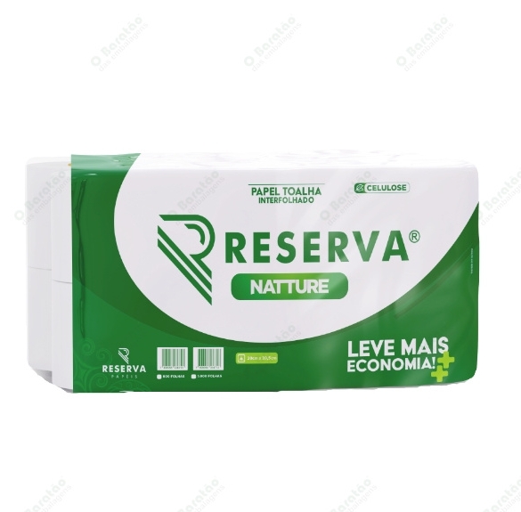 PAPEL TOALHA 100 CEL RESERVA NATURE