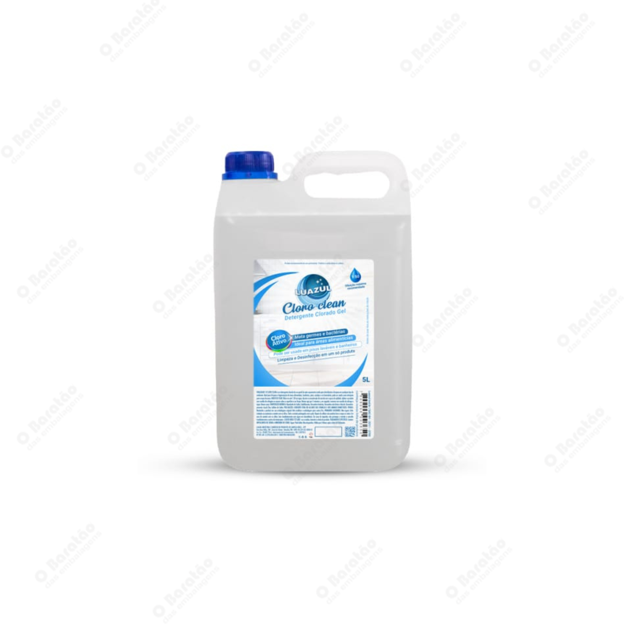 DETERGENTE CLORADO 1 LTS LUAZUL