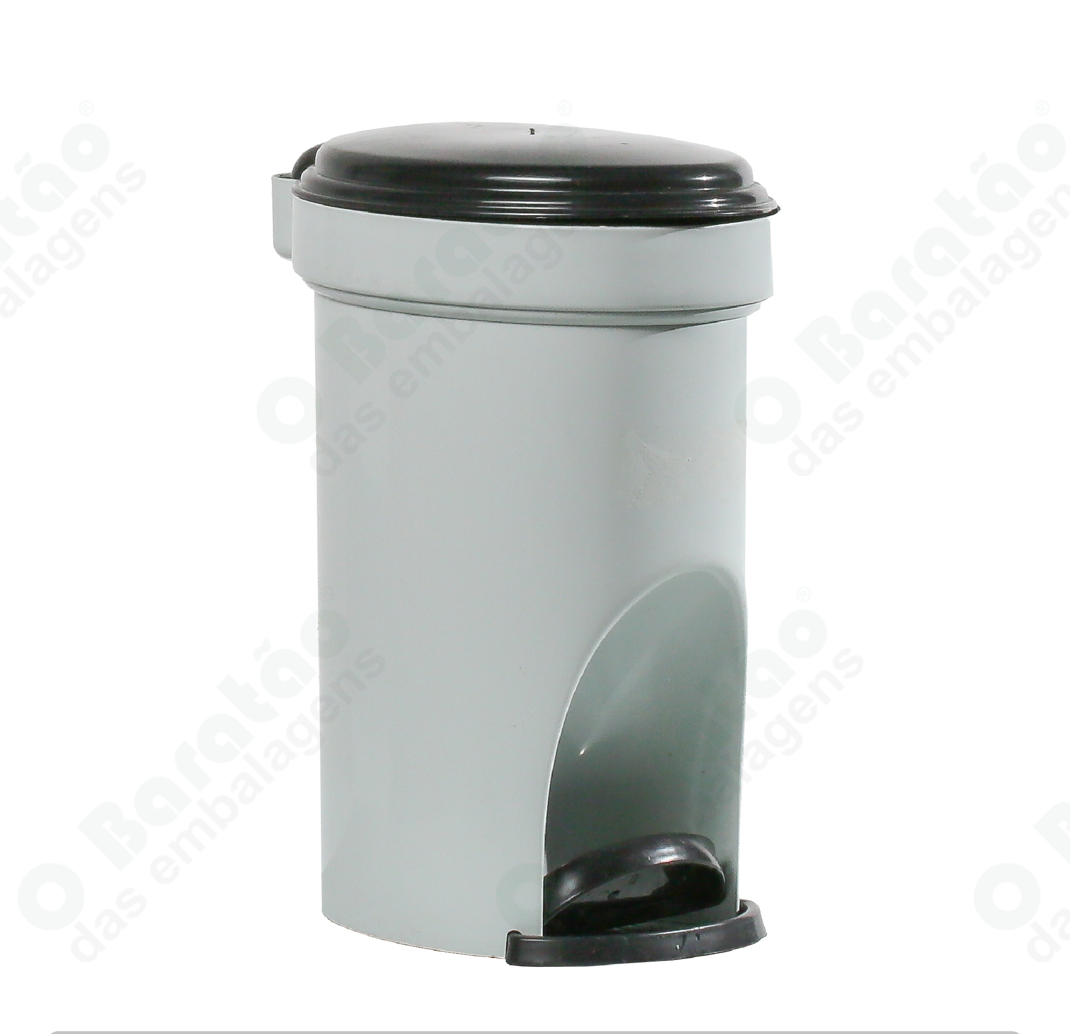 LIXEIRA C/ PEDAL 08L PLASTEX