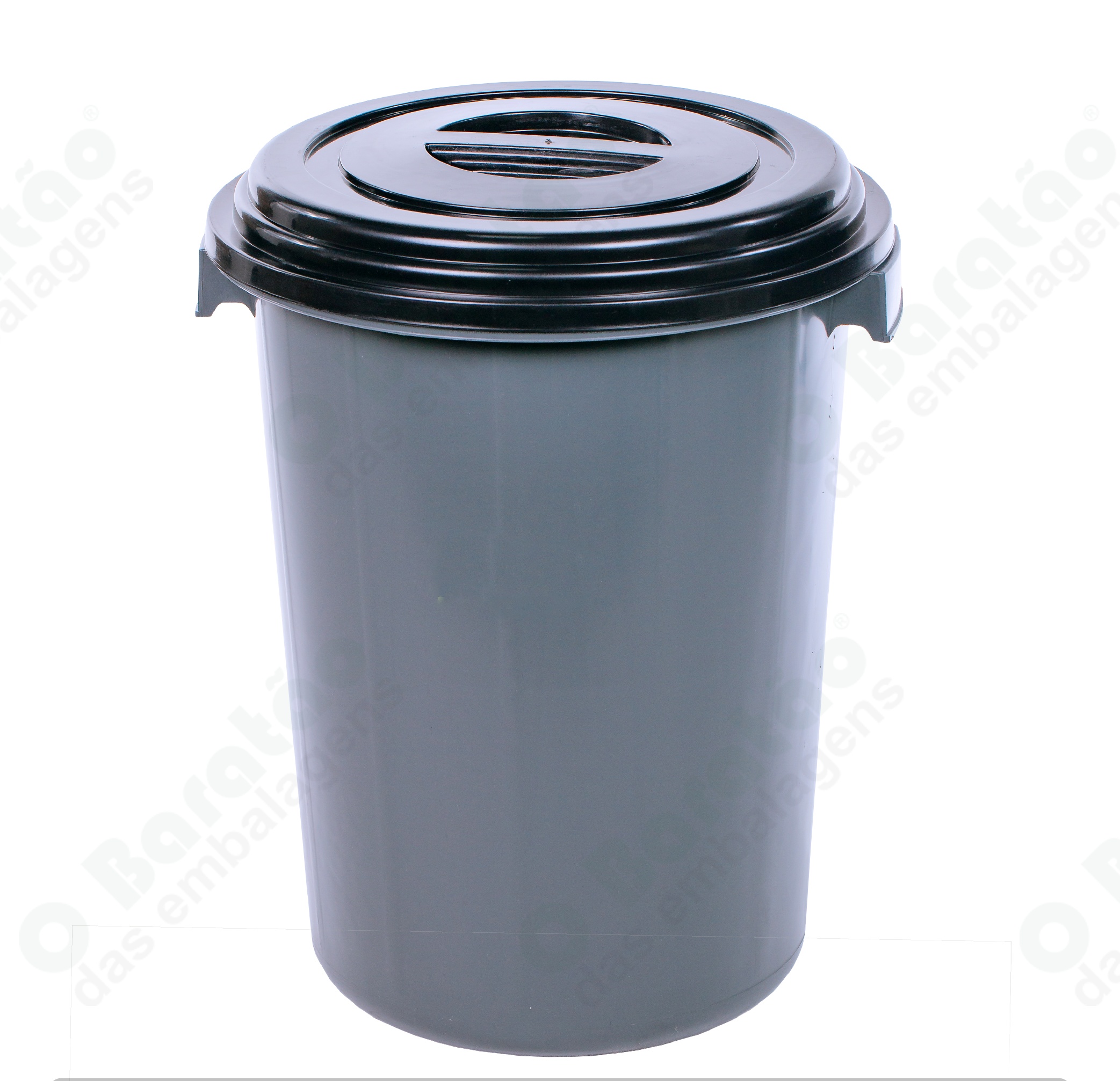 CESTO P/LIXO ECO 60L PLASTEX