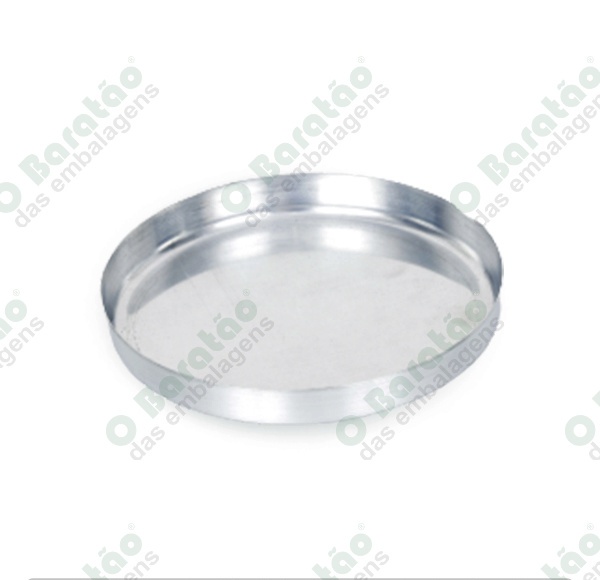 FORMA P/PIZZA N°30 ALUMINIO CIRCULAR
