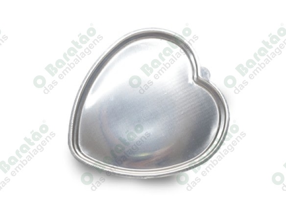 FORMA CORACAO 19X19 ALUMINIO CIRCULAR
