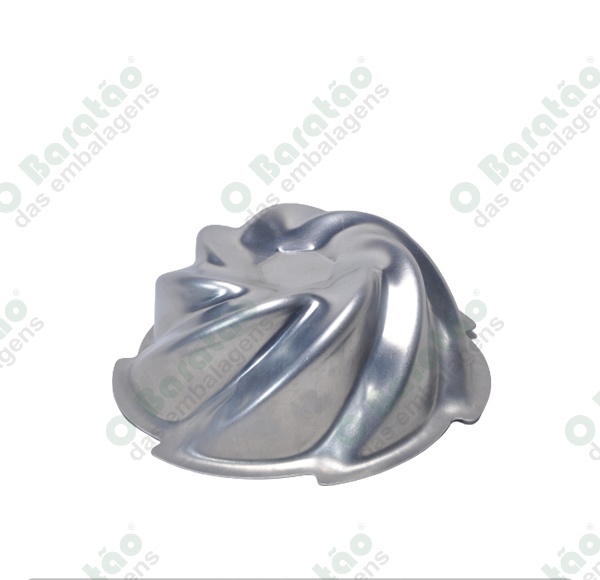 FORMA BOLO VULCAO 13X5 ALUMINIO CIRCULAR