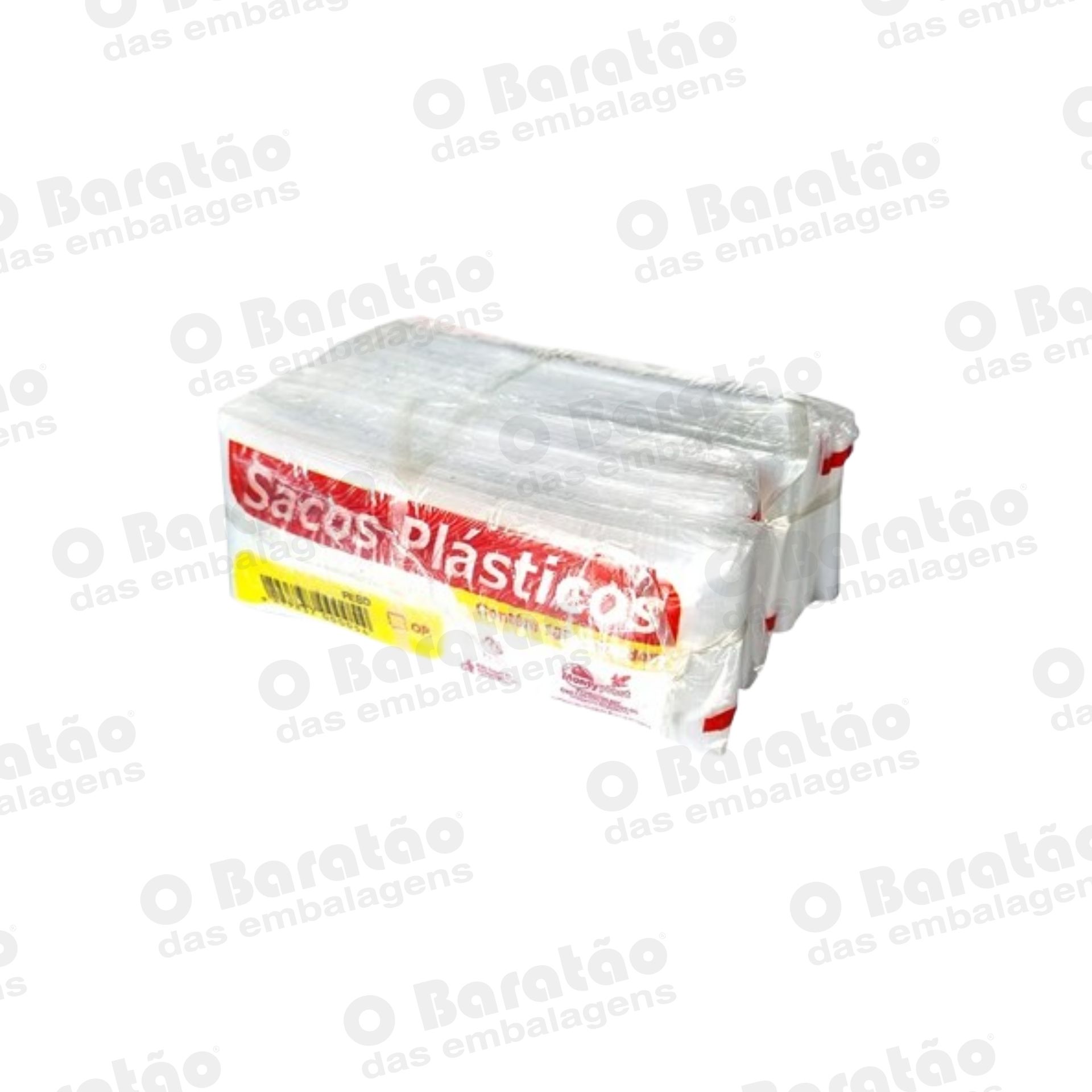 SACO PEBD 12X25X0,04 MONTYPLAST